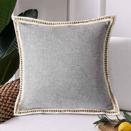 Linen throw pillow covers set of 2 - Ivy Quarter