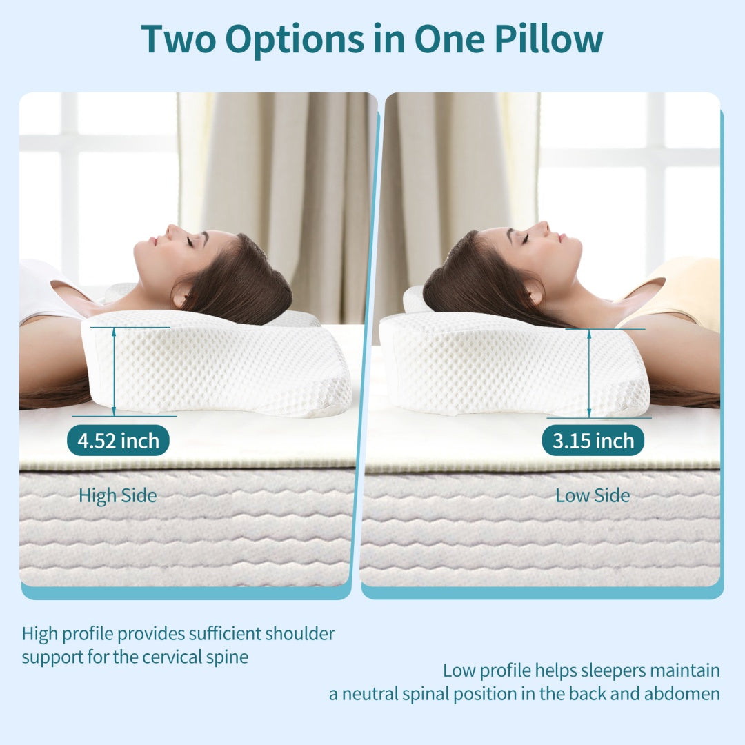 Ergonomic memory foam neck pillow, photo 4