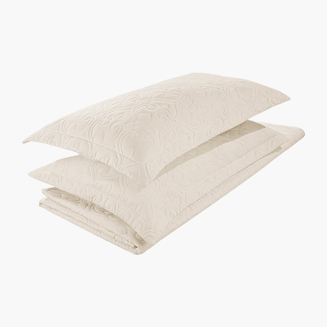 Beige king quilt set, photo 5