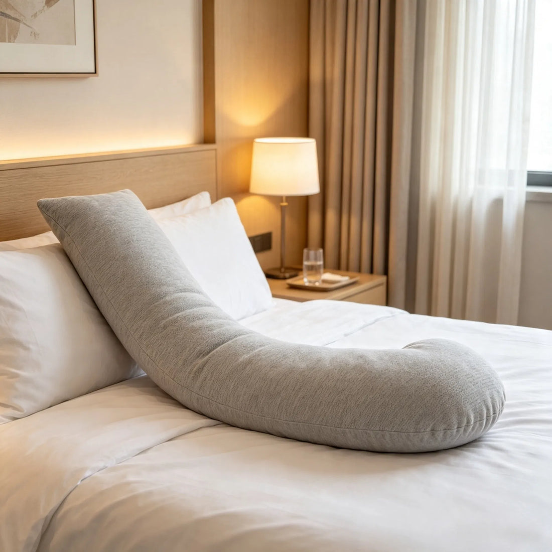 L-shaped pregnancy body pillow, photo 4