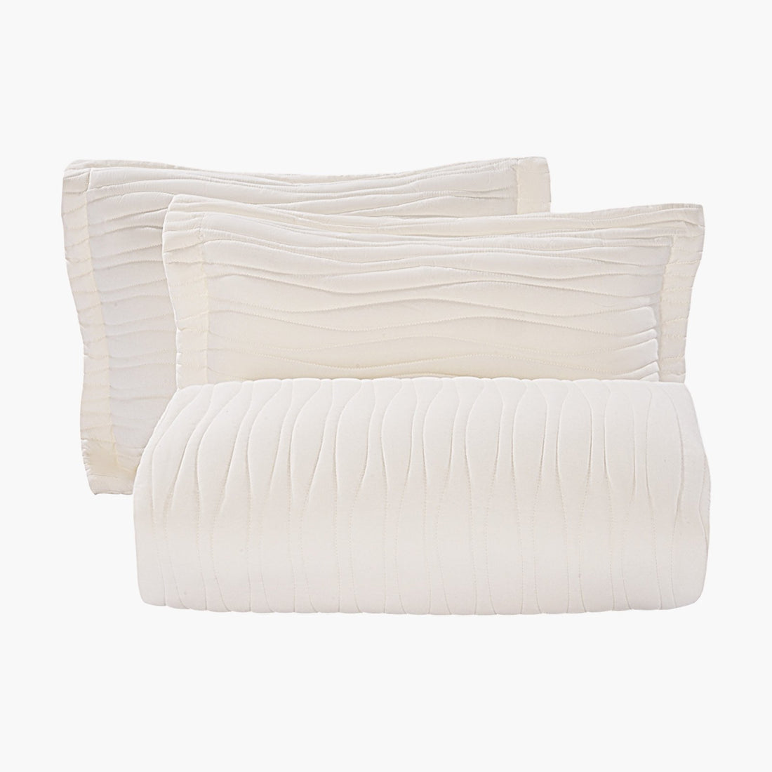Beige queen quilt set - Ivy Quarter