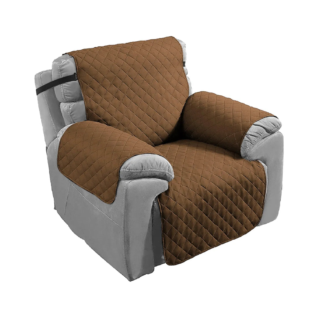 Reversible chocolate chair slipcover