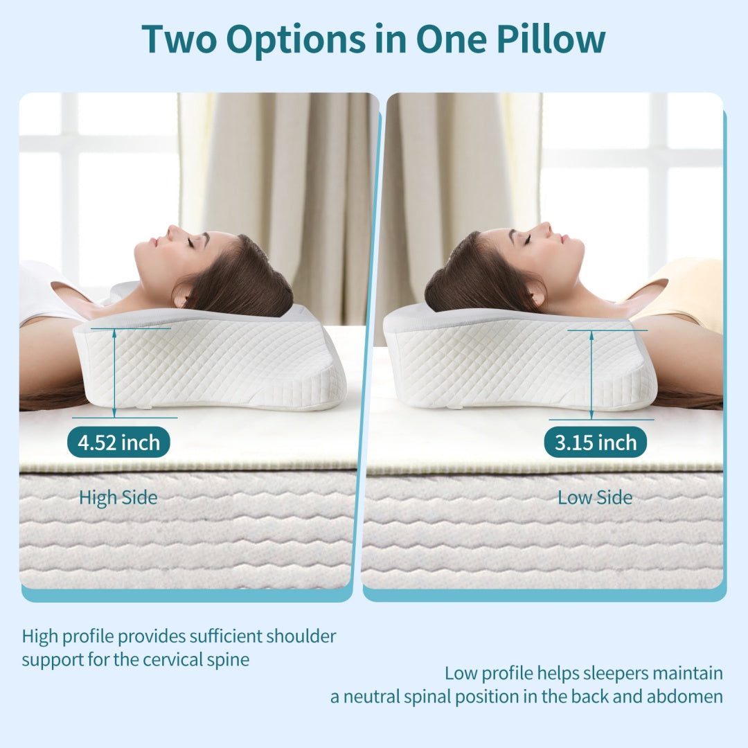 Ergonomic memory foam neck pillow, photo 8