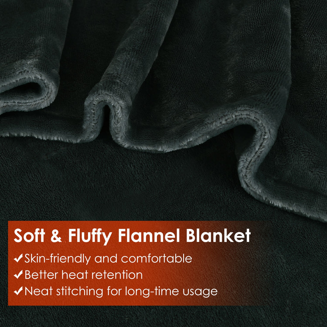 USB heated throw blanket, photo 5
