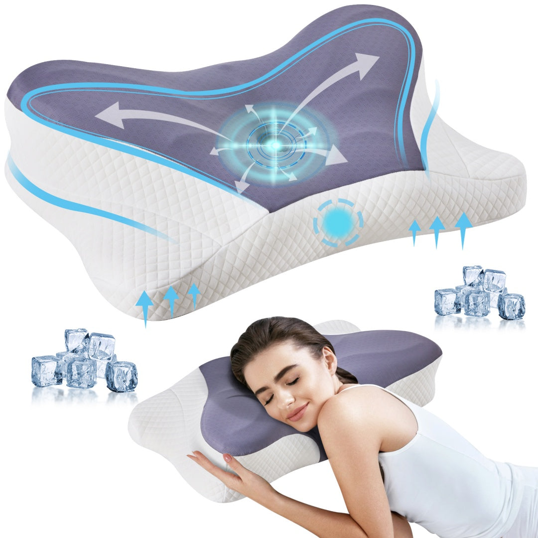 Ergonomic memory foam neck pillow, photo 7