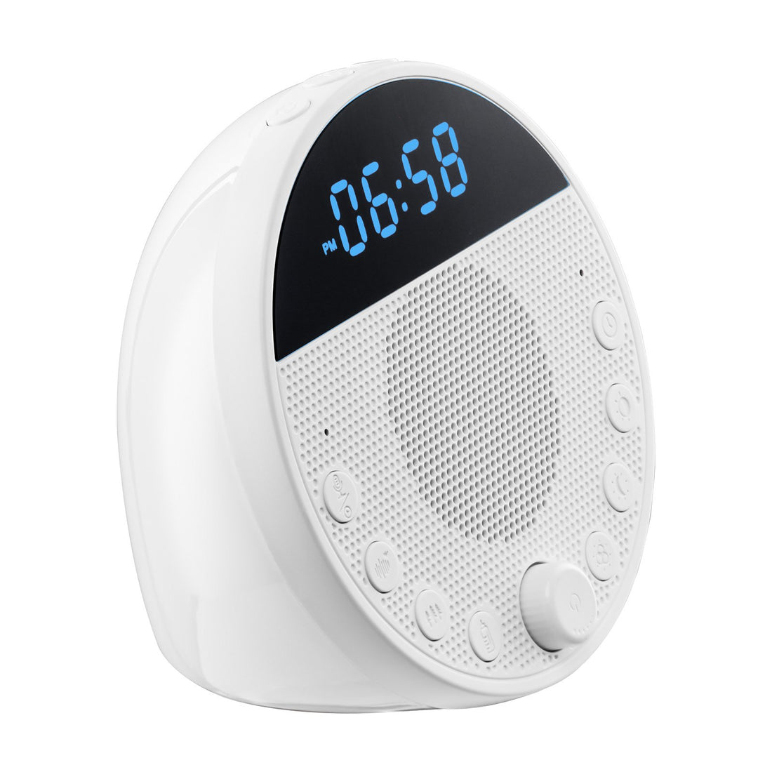 White noise sound machine with night light