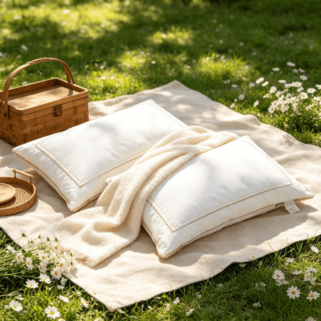 All season bed pillows 2 pack - Ivy Quarter