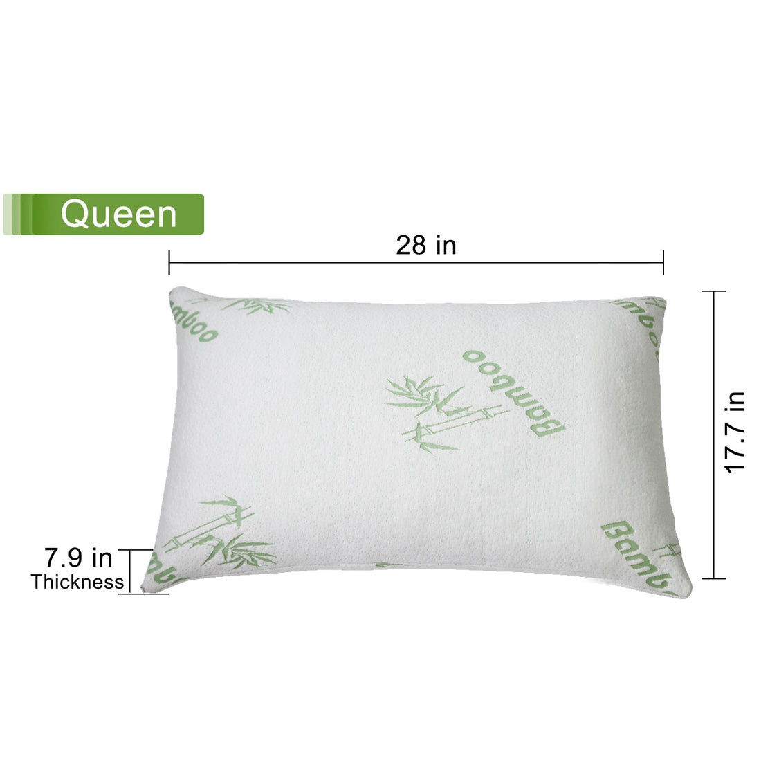 Bamboo shredded memory foam pillow, photo 4