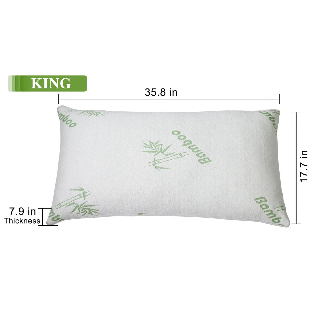 Bamboo shredded memory foam pillow, photo 6