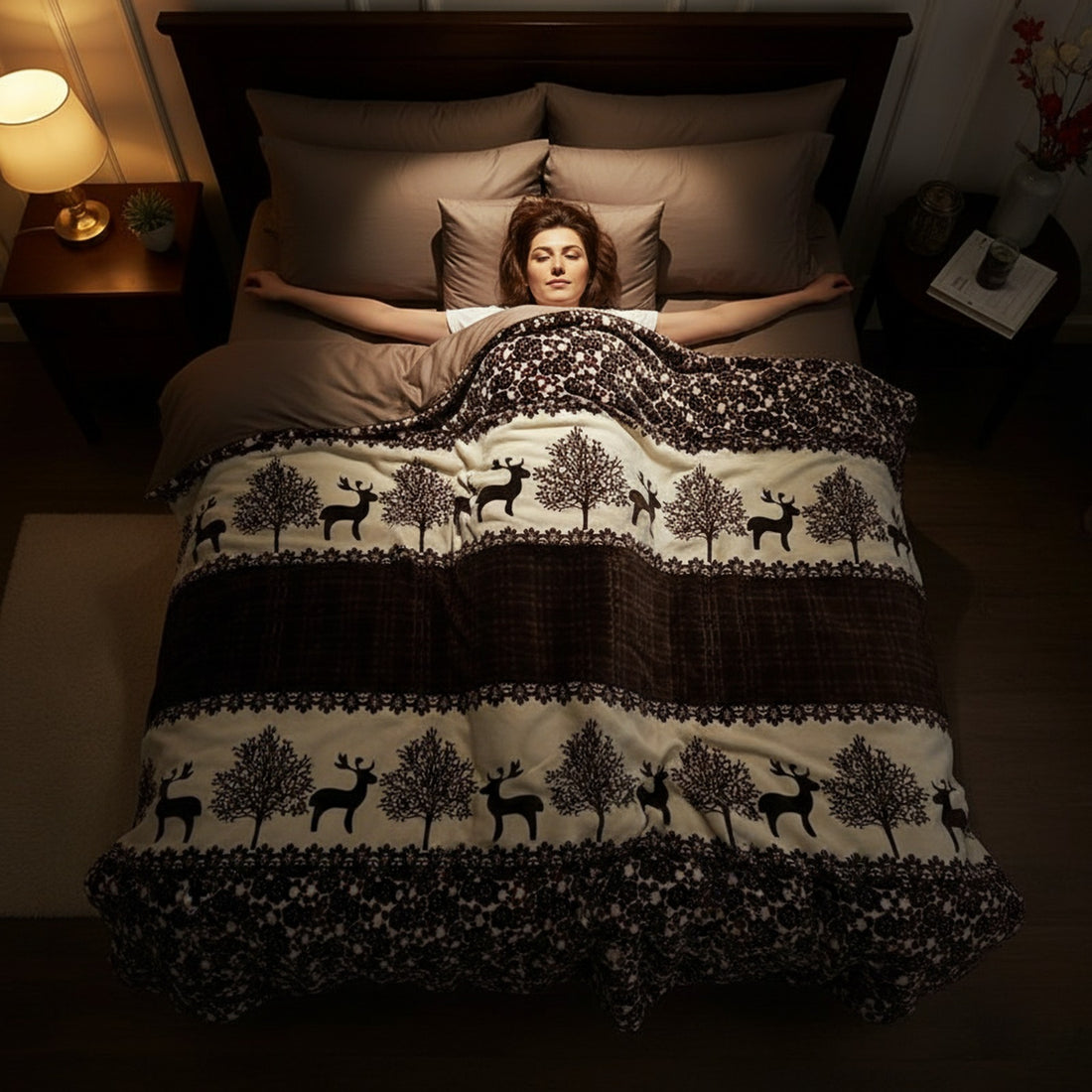 Soft fleece throw blanket, photo 3