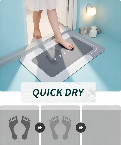 Absorbent bath mat set 3 pieces, photo 6