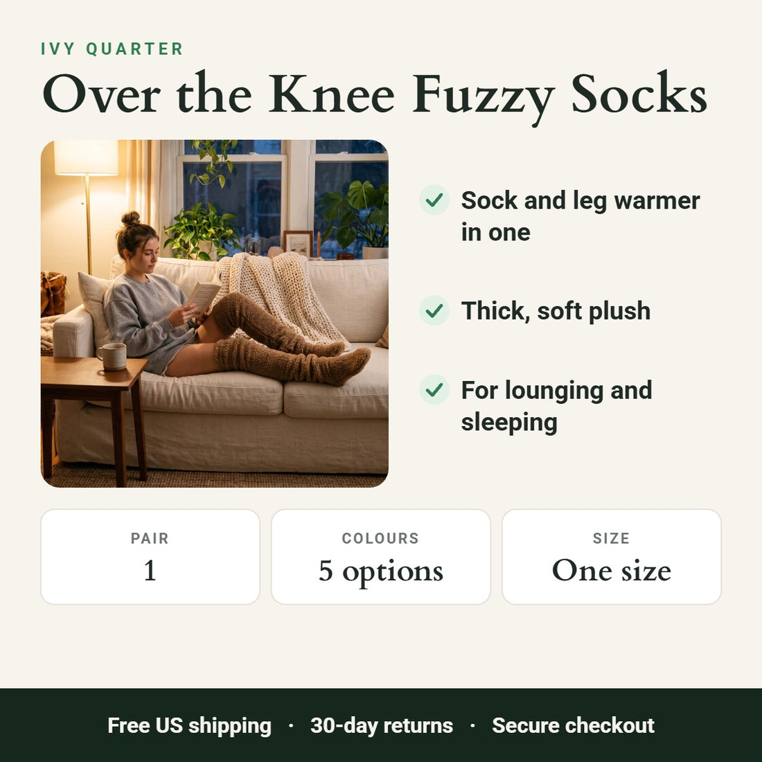 Key features and sizes